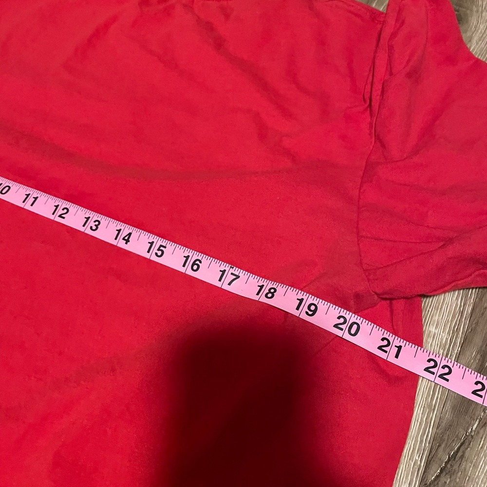 Fanatics Mens Texas Tech Graphic Tee Size XL Red Cotton Tortilla Toss Wreck Em - Picture 5 of 7